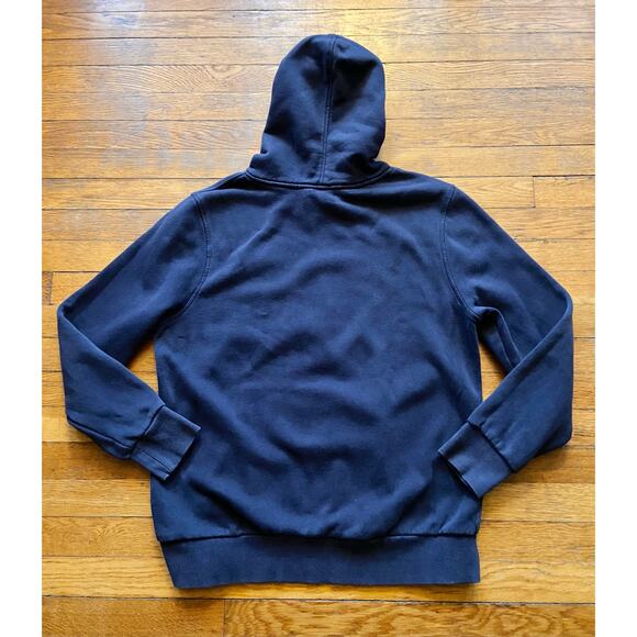 HURLEY Navy Geometric/Floral Print Heavyweight Hoodie Mens sz L - Picture 6 of 10